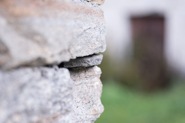 Eine alte Mauer