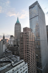 Fototapeta na wymiar NYC Downtown Skyline