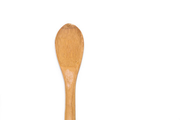 wood spoon made from bamboo