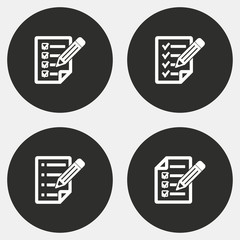 Checklist - vector icon.