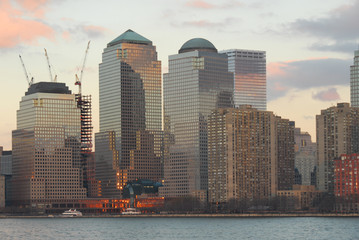 Fototapeta premium World Finance Center - New York City