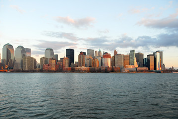 Fototapeta na wymiar Lower Manhattan - New York City
