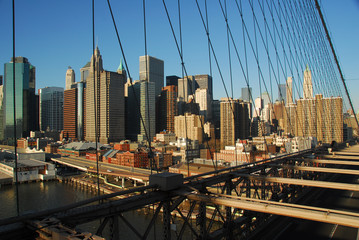 Obraz premium Downtown NYC Skyline