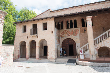 Obraz premium Art suggestions in the ancient village of Sesto al Reghena (Pordenone)