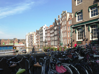 Dutch port building landscape