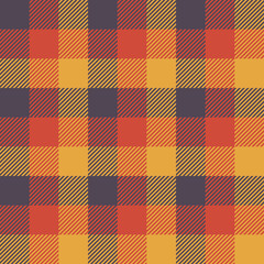 Autumn color panel Plaid,  Tartan Seamless Pattern Background