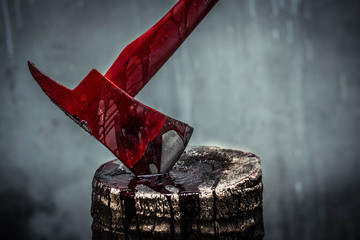 Red Ax of Killing or Zombies