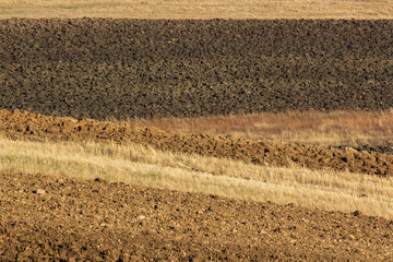 Campo arato Lacedonia (Avellino)