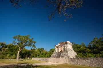 Templo del Hombre Barbado, Temple of the bearded man, Chichen Itza, Yucatan, Mexico