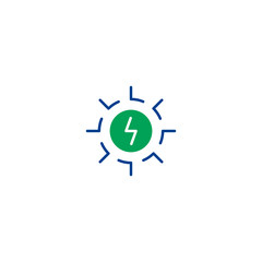 Energy flat icon