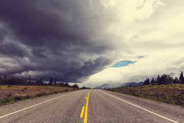 Road in Alaska