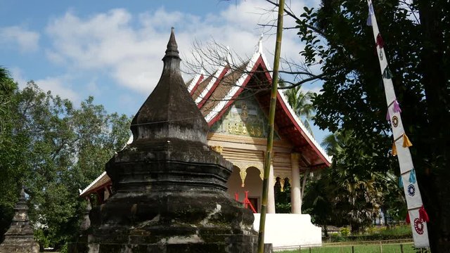 Wat aham luang prabang in Luang Prabang, Laos