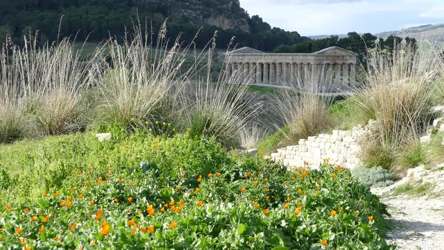 The Doric temple of Segesta