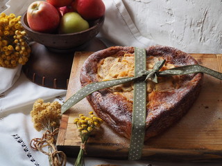 tarta de manzana 