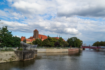 Stare miasto w mieście Wrocław, Polska