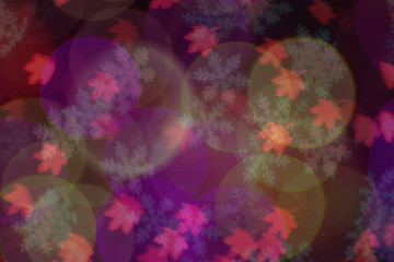 Bokeh background abstract patterns