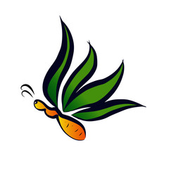 butterfly logo