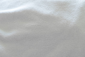 a white natural cotton towel background