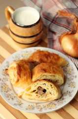 Homemade meat pie