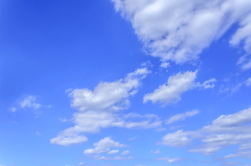 Background from the cloudy sky.