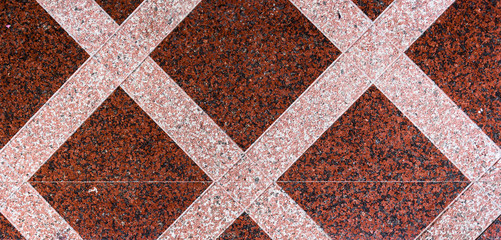 Marble or granite floor slabs for outside pavement flooring.