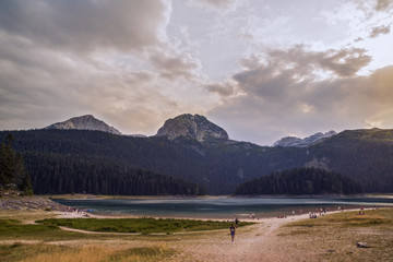 Black Lake, in the Municipality of Žabljak in northern Montenegro
