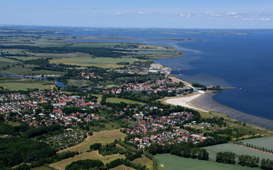 Naklejka premium eldena an der dänischen Wieck