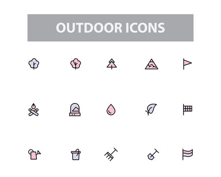 Outdoor Vector Icons