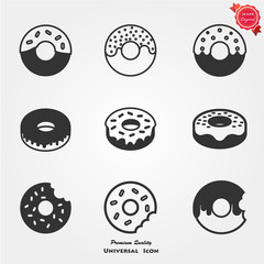 Doughnut icons