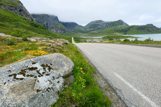 V&auml;gen in i landskapet