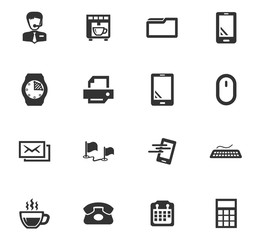 Office icons set