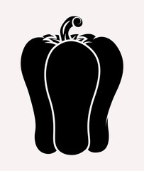 Capsicum Shape Vector