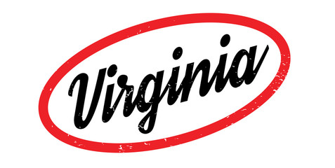 Virginia rubber stamp. Grunge design with dust scratches. Effects can be easily removed for a clean, crisp look. Color is easily changed.
