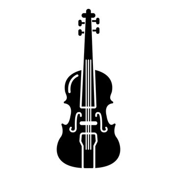 Violine icon , simple style