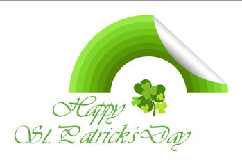 Patrick�s Day Rainbow Sticker Banner