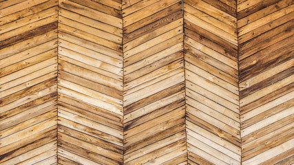 The fence of the old wooden boards