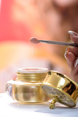 Nail Polish. Art Manicure. Modern style Beauty hands with Stylish Colorful trendy Nails isolated