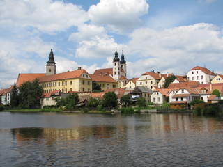 Fototapeta na wymiar Telc - Moravia - Czech Republic