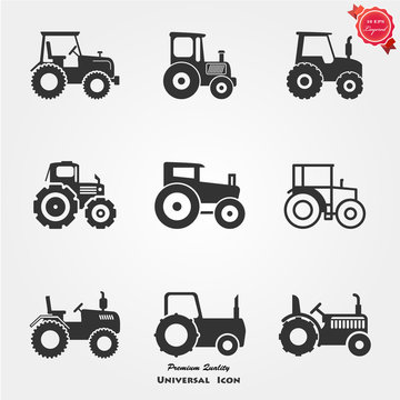 Tractor icons