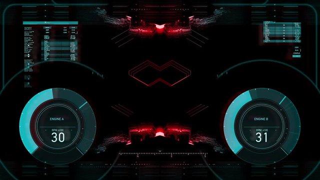 Futuristic interface | HUD