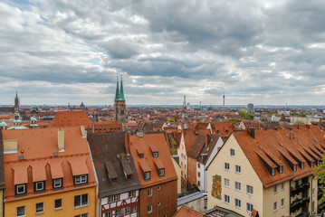 view of Nuremberg, Germany