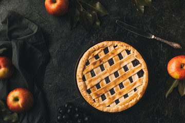 homemade apple pie