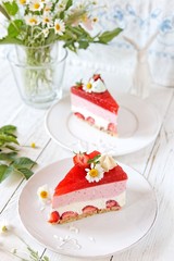 No bake strawberry cheesecake with jello
