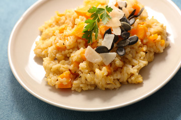 pumpkin risotto