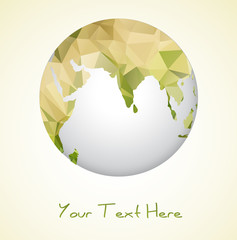 Abstract Earth Vector