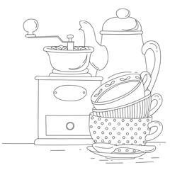 Graphite kitchen board.