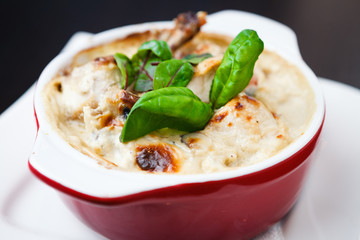 Traditional chicken cacciatore