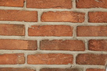 Hintergrund Backsteinwand