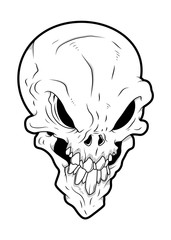 Spooky Skull