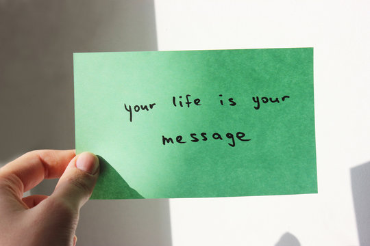 Good morning or Notes, Time management, Creative background, a Tea cup, Morning tea, Yoga and meditation, Healthy lifestyle